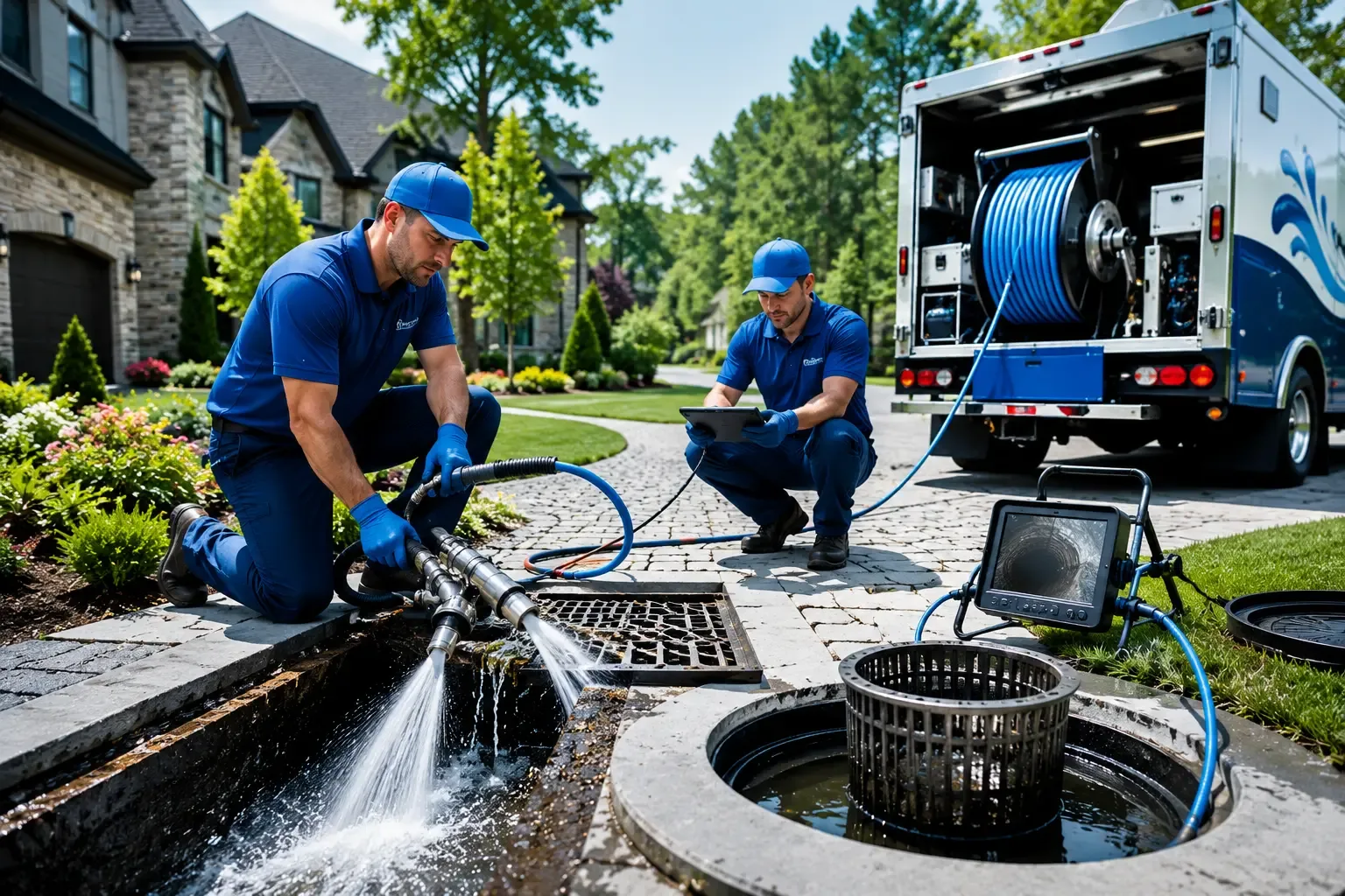 Local outdoor drain cleaning professionals in Vandemere, NC